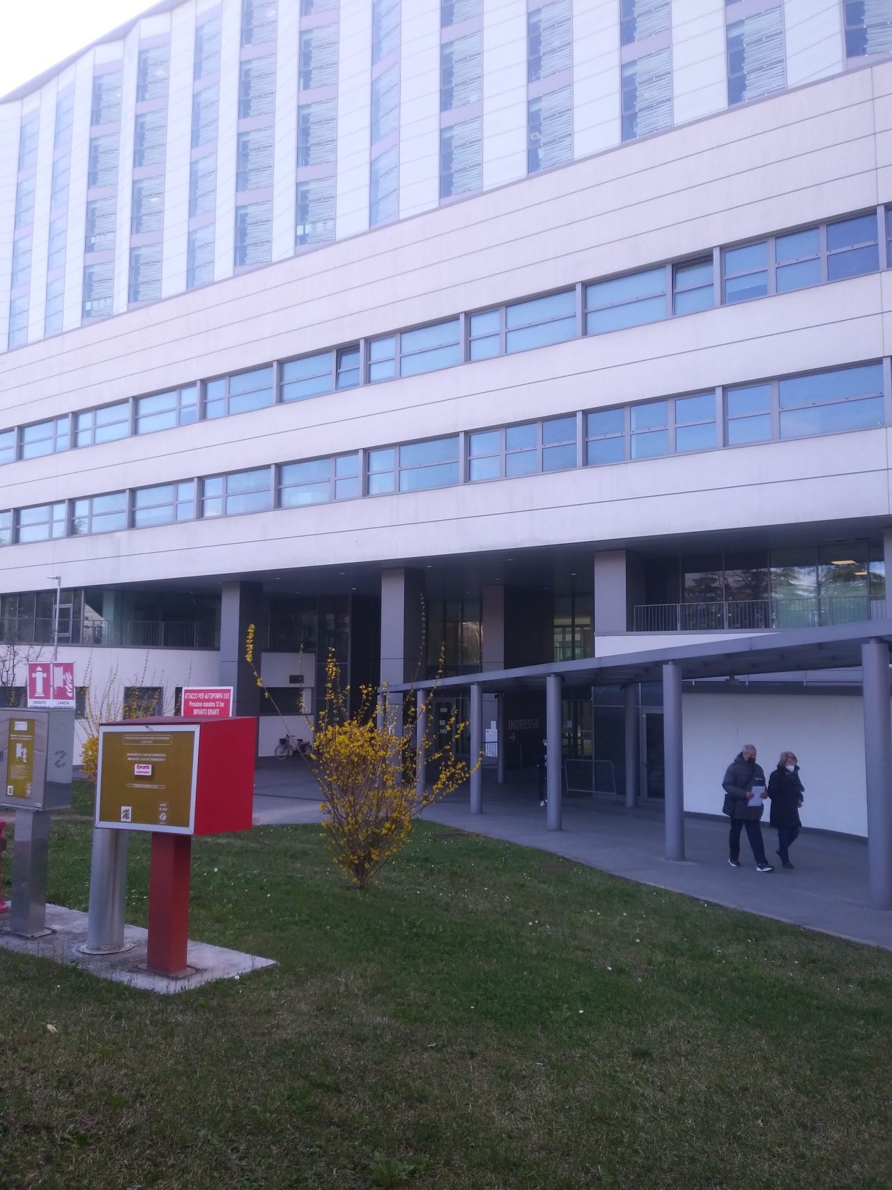 Ingresso dell&rsquo;Ospedale Policlinico G.B. Rossi di Verona